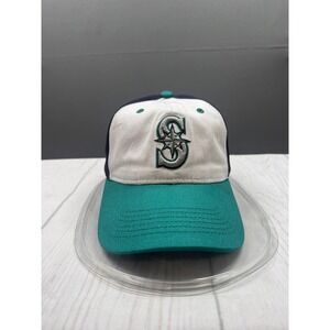 Melonwear Seattle Mariners Hat Mens Navy White Teal Snapback OSFA